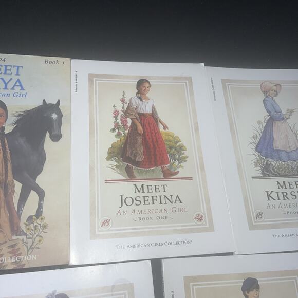 5 American Girl Collection Books Book One Samantha Kristen Molly Josefina Kaya - Picture 3 of 11
